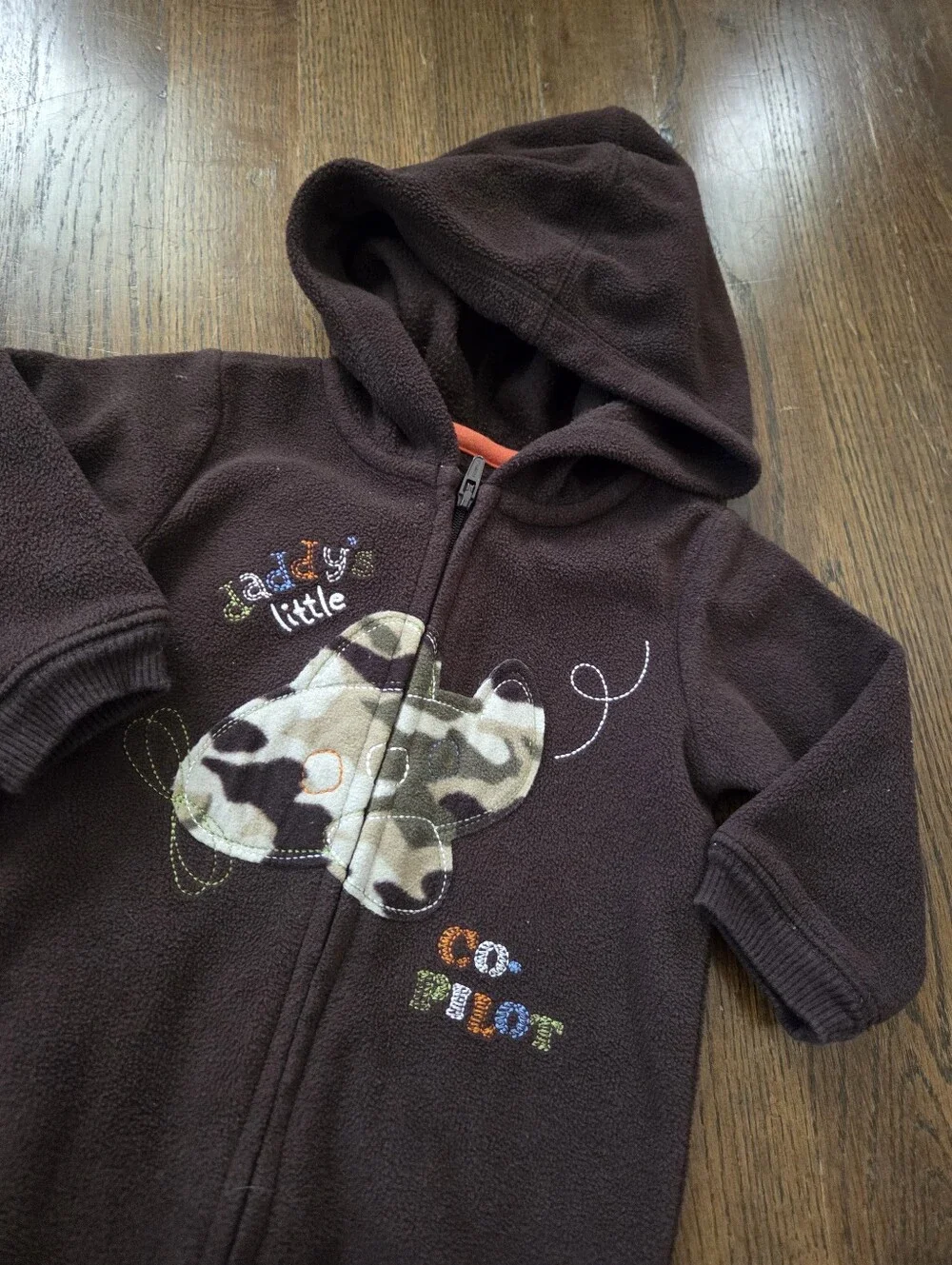 Twins! Jumping Beans Boys 6/9M Fleece Rompers